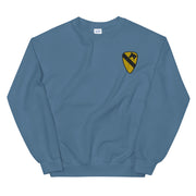 1st Cavalry Division Unisex Sweatshirt - Indigo Blue