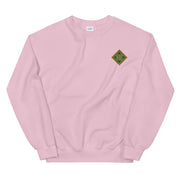 4th Infantry Division Unisex Sweatshirt - Light Pink