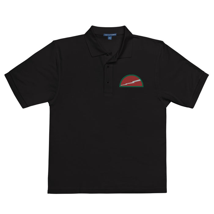 78th Infantry Division Premium Polo Shirt - Black