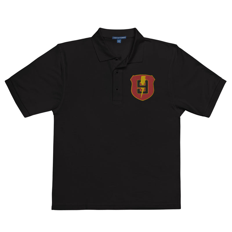 9th Regiment Premium Polo Shirt - Black