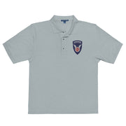 11th Airborne Division Premium Polo Shirt - Cool Heather