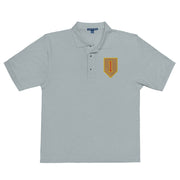 1st Infantry Division Premium Polo Shirt - Cool Heather