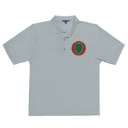 24th Infantry Division Premium Polo Shirt - Cool Heather