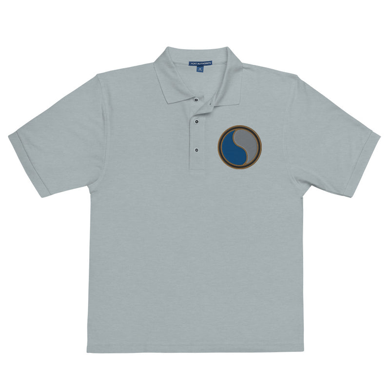 29th Infantry Division Premium Polo Shirt - Cool Heather