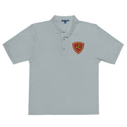 3rd Marine Division Premium Polo Shirt - Cool Heather