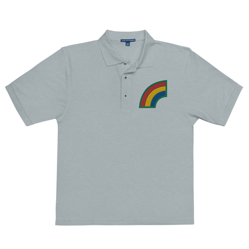 42nd Infantry Division Premium Polo Shirt - Cool Heather