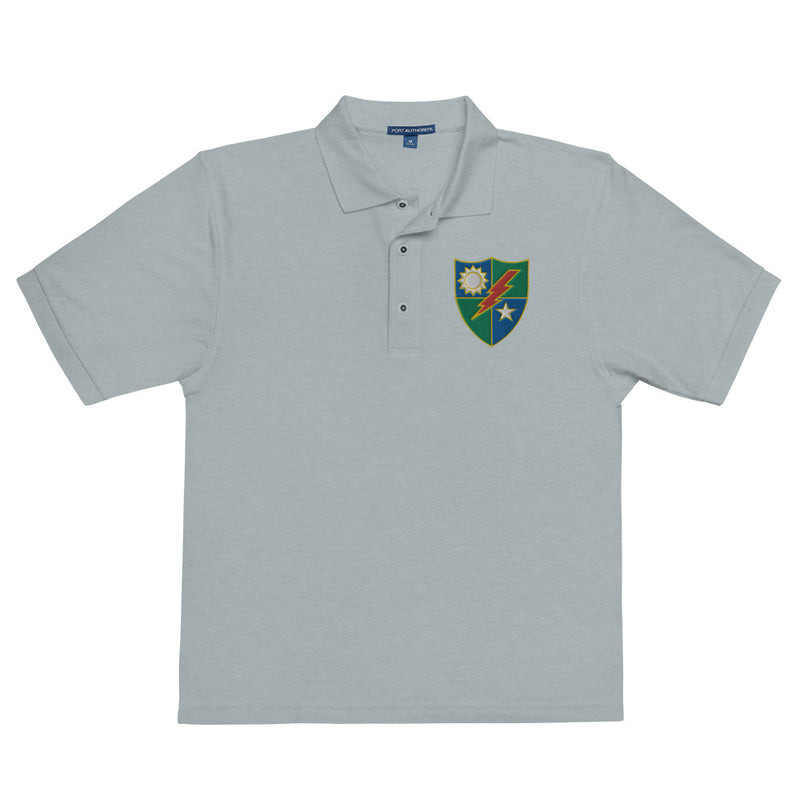 75th Ranger Regiment Premium Polo Shirt - Cool Heather