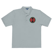 7th Infantry Division Premium Polo Shirt - Cool Heather