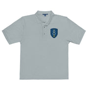 8th Infantry Division Premium Polo Shirt - Cool Heather