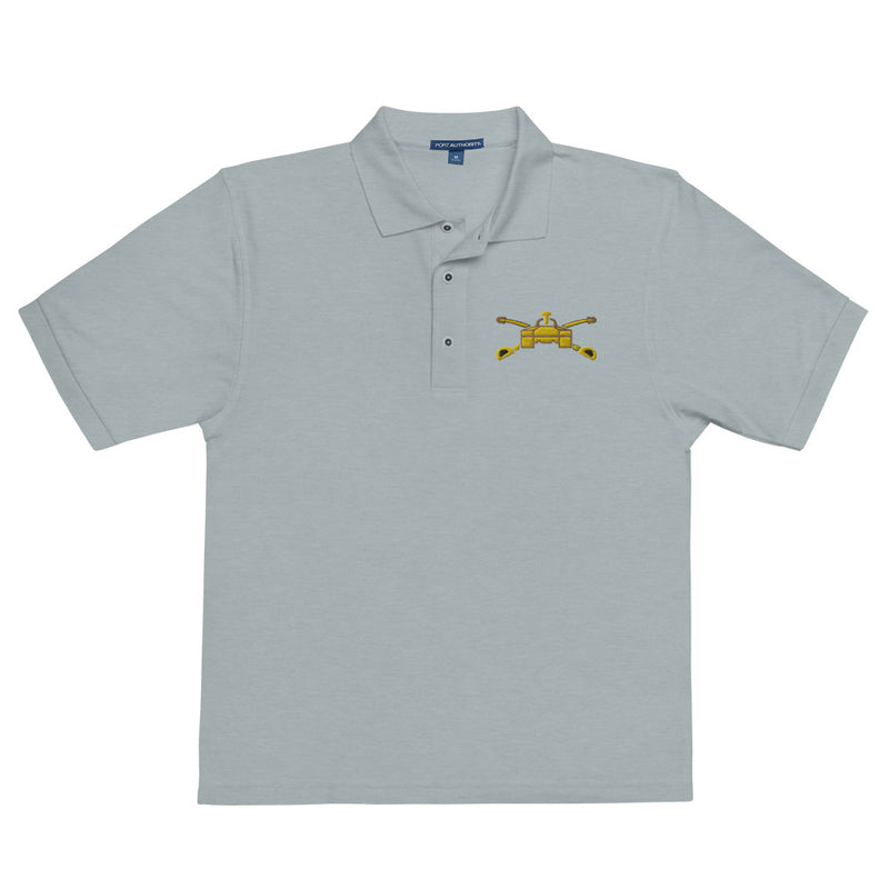 Army Armor Premium Polo Shirt - Cool Heather