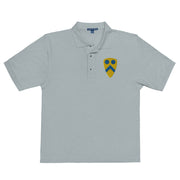 2nd Cavalry Division Premium Polo Shirt - Cool Heather