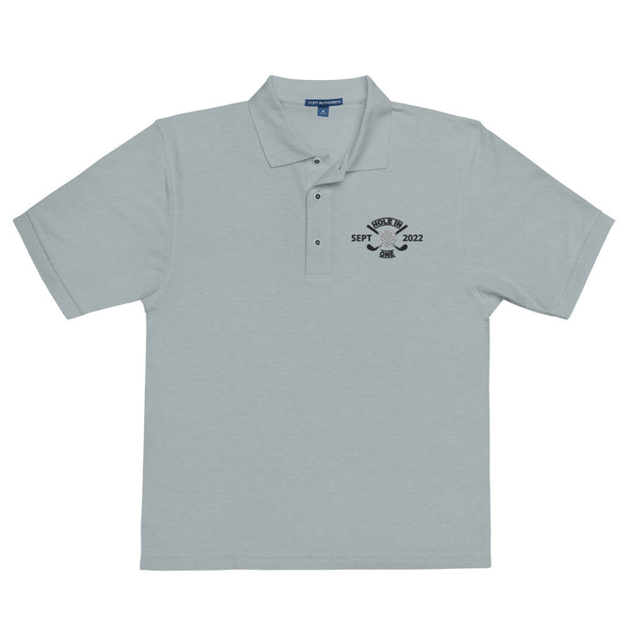 Printful Golf Shirt - Hole in One with Personalized Month and Year Men's Polo