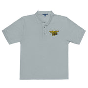Navy Seals Premium Polo Shirt - Cool Heather
