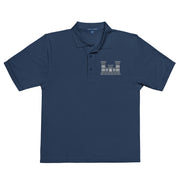 Combat Engineer Premium Polo Shirt - Navy