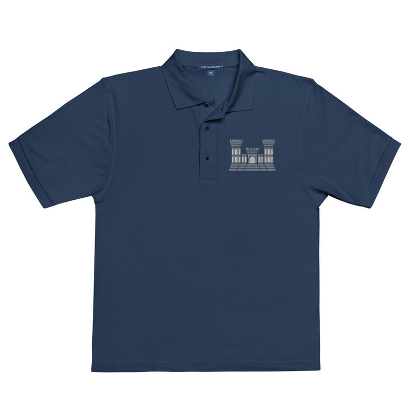 Combat Engineer Premium Polo Shirt - Navy