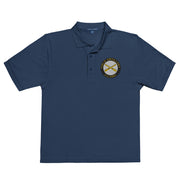 US Army Field Artillery Premium Polo Shirt - Navy