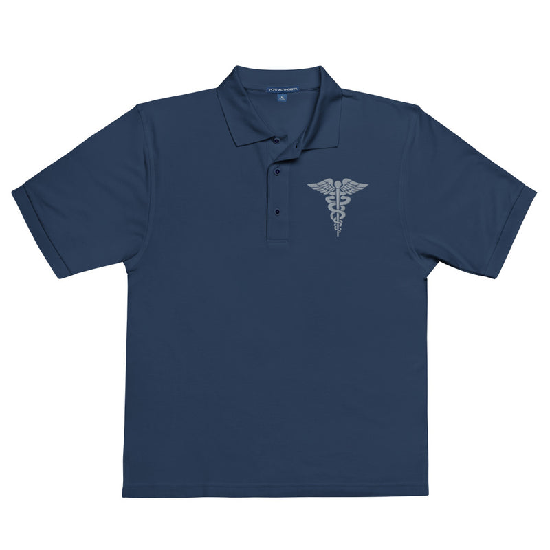 Hospital Corpsman Premium Polo Shirt - Navy