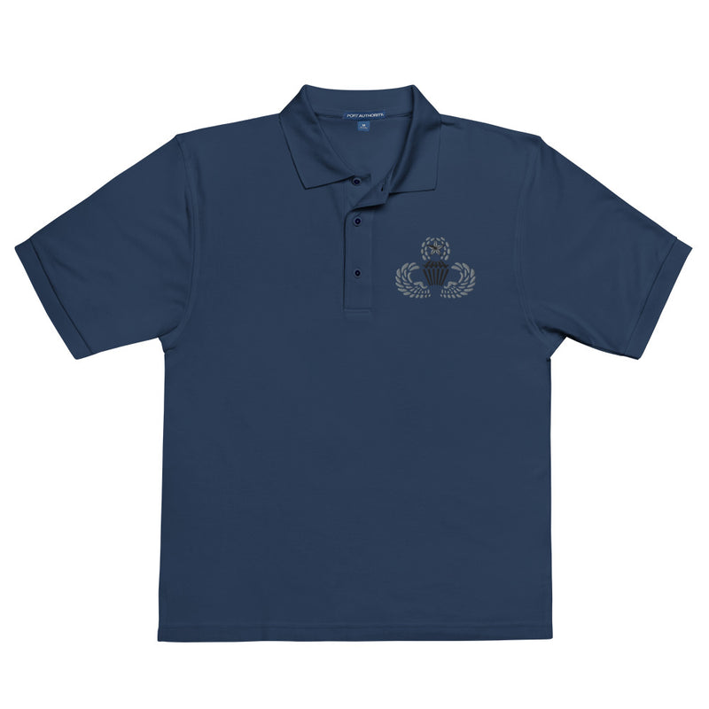 Master Parachutist Premium Polo Shirt - Navy