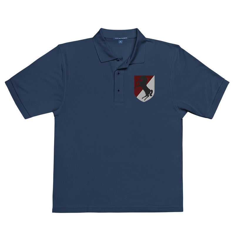 11th Armored Cavalry Regiment Premium Polo Shirt - Navy