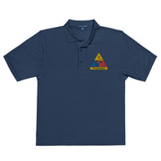 3rd Armored Division Premium Polo Shirt - Navy