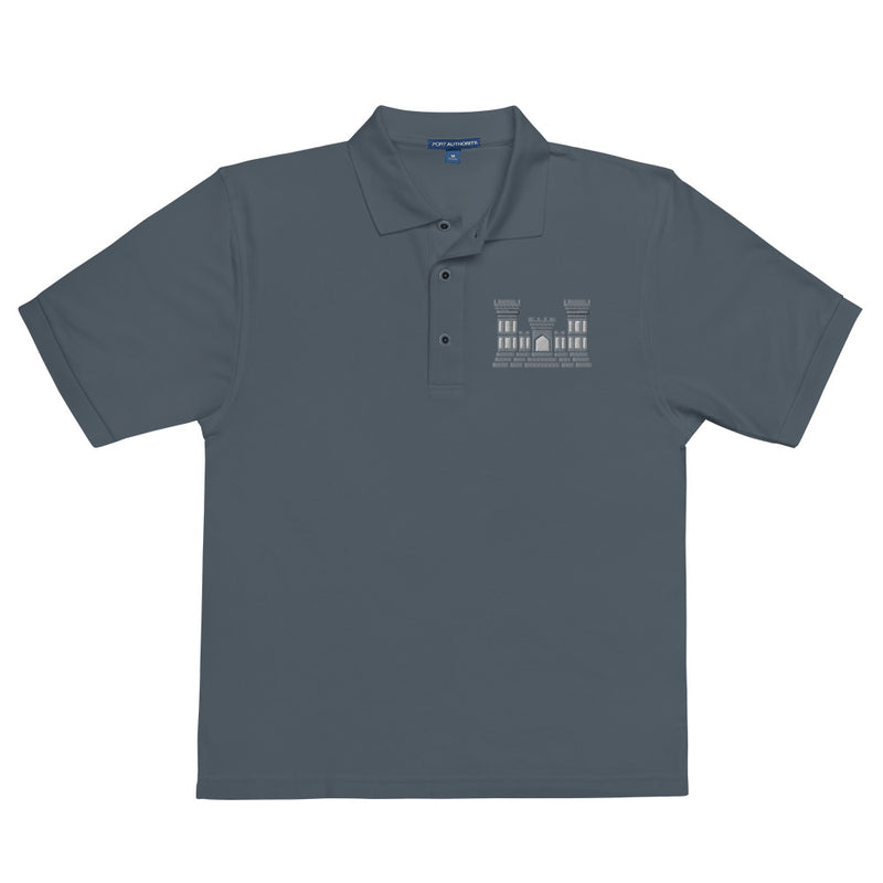 Combat Engineer Premium Polo Shirt - Steel Grey