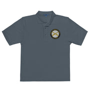 US Army Field Artillery Premium Polo Shirt - Steel Grey