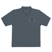 Master Parachutist Premium Polo Shirt - Steel Grey