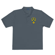 2nd Cavalry Division Premium Polo Shirt - Steel Grey
