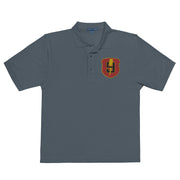 9th Regiment Premium Polo Shirt - Cool Heather