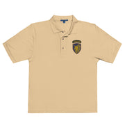 13th Airborne Division Premium Polo Shirt - Stone