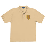1st Infantry Division Premium Polo Shirt - Stone