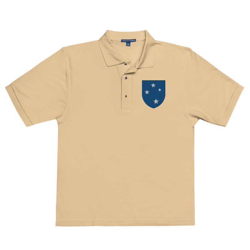 23rd Infantry Division Premium Polo Shirt - Stone