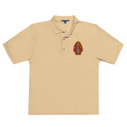 2nd Marine Division Premium Polo Shirt - Stone
