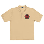 7th Infantry Division Premium Polo Shirt - Stone