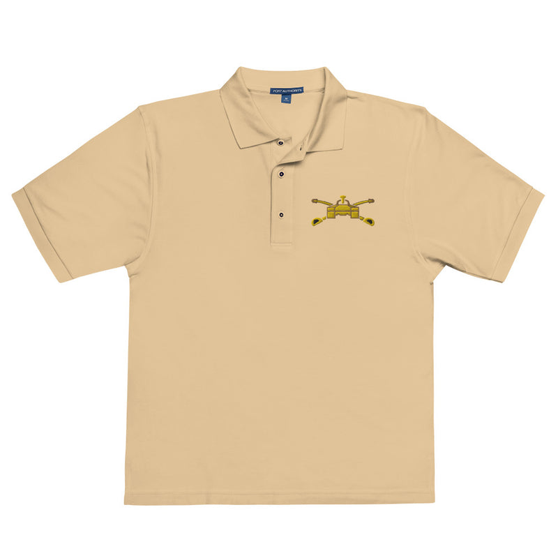 Army Armor Premium Polo Shirt - Stone