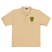 2nd Cavalry Division Premium Polo Shirt - Stone