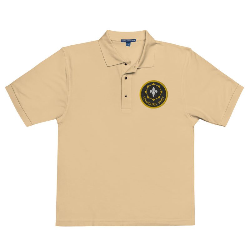 2nd Cavalry Regiment Premium Polo Shirt - Stone