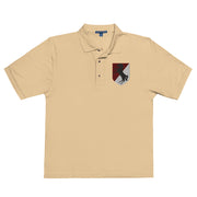 11th Armored Cavalry Regiment Premium Polo Shirt - Stone