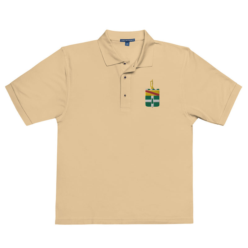 3rd Cavalry Regiment Premium Polo Shirt - Stone