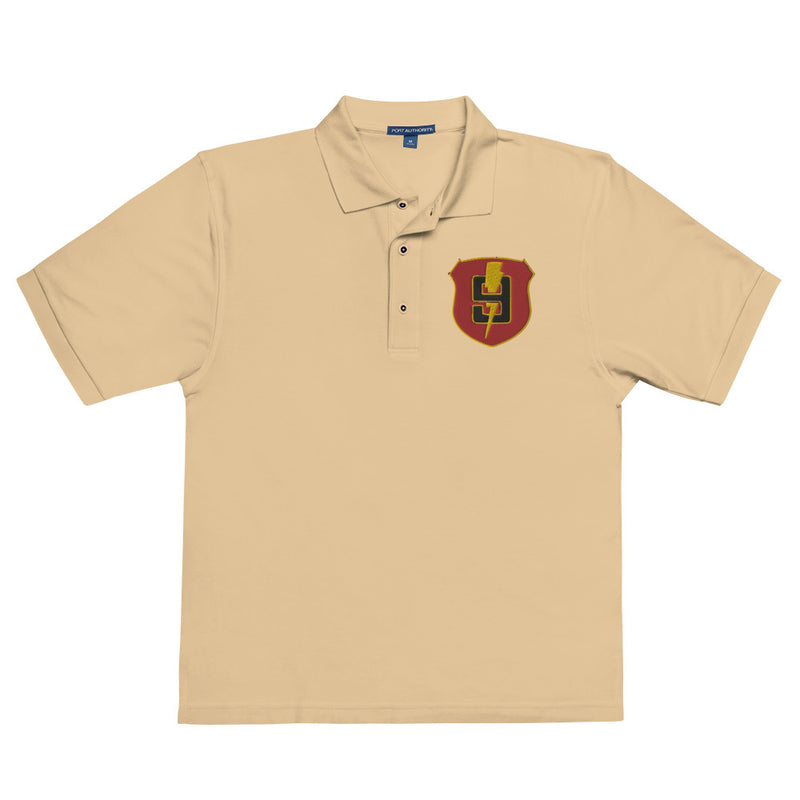 9th Regiment Premium Polo Shirt - Stone