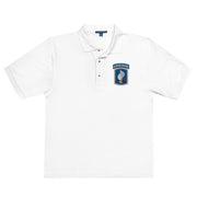 173rd Airborne Brigade Premium Polo Shirt - White
