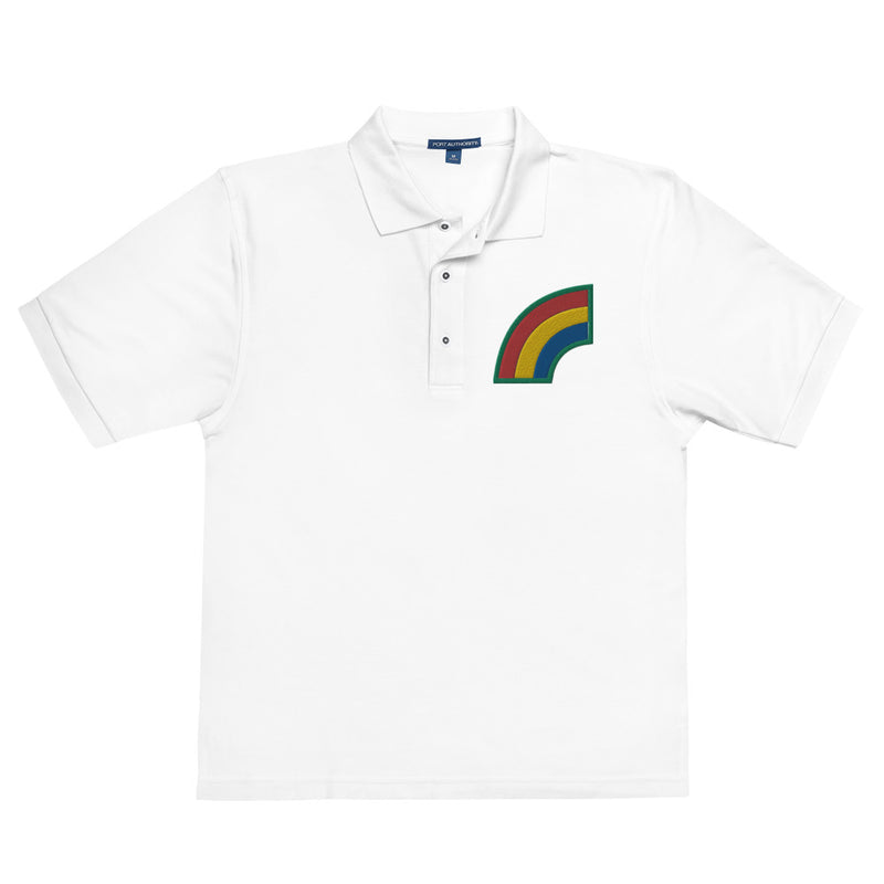 42nd Infantry Division Premium Polo Shirt - White