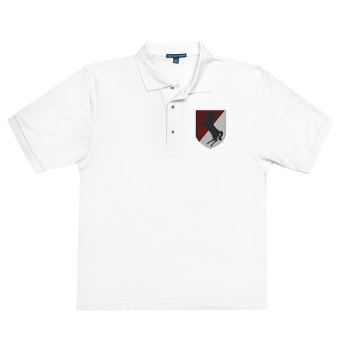11th Armored Cavalry Regiment Premium Polo Shirt - White