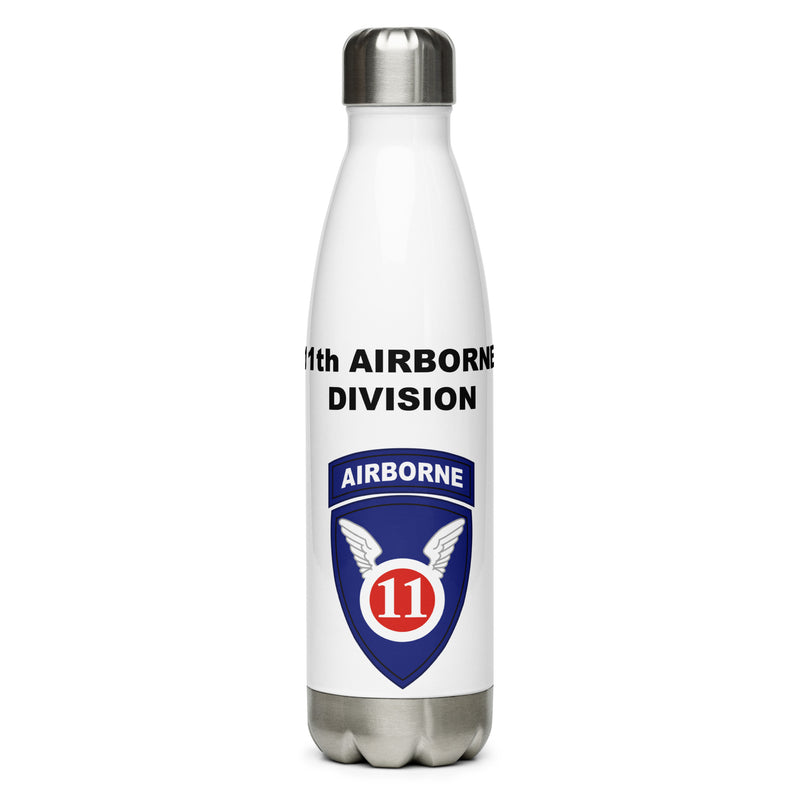 Designed with the 11th Airborne Division logo of the US Army, this water bottle is the perfect addition for today's soldier