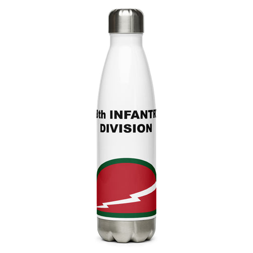 Designed with the 78th Infantry Division logo of the US Army, this water bottle is the perfect addition for today's soldier