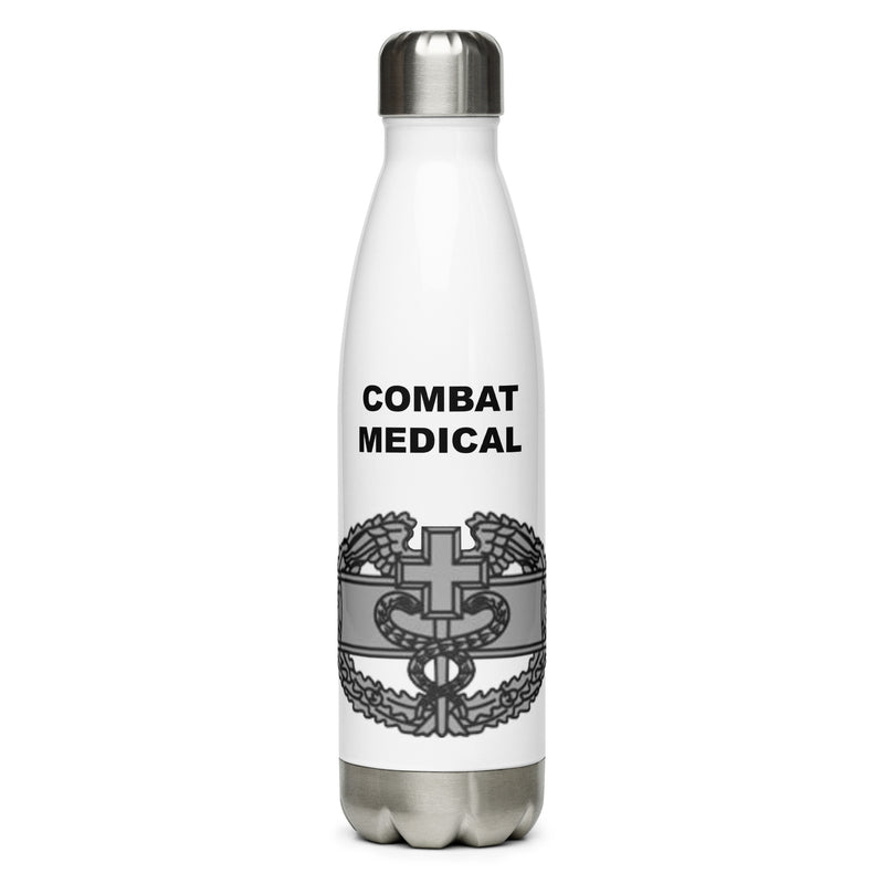 Designed with the Combat Medical logo of the US Army, this water bottle is the perfect addition for today's soldier
