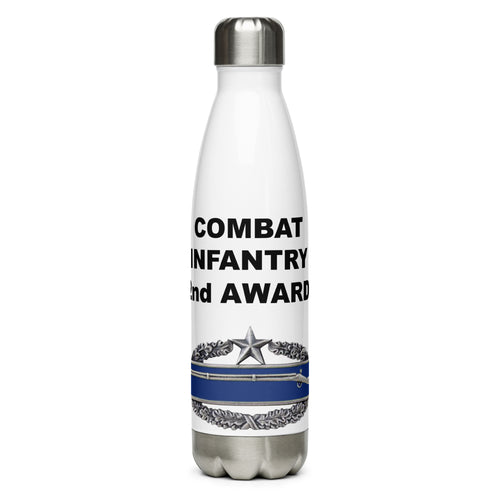 Combat Infantry 2nd Award Water Bottle