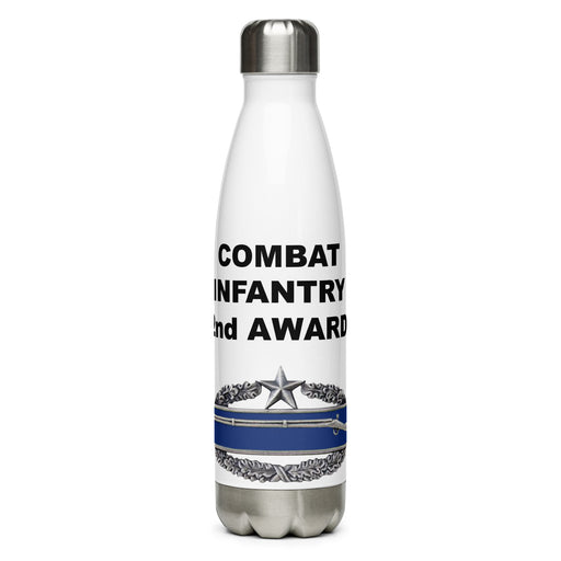 Combat Infantry 2nd Award Water Bottle