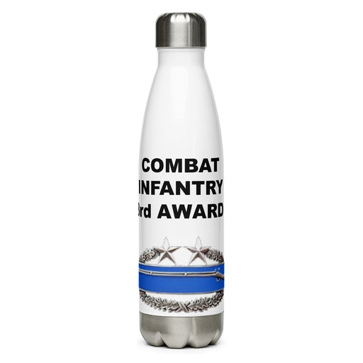 Combat Infantry 3rd Award Water Bottle