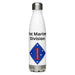 1st Marine Division Water Bottle